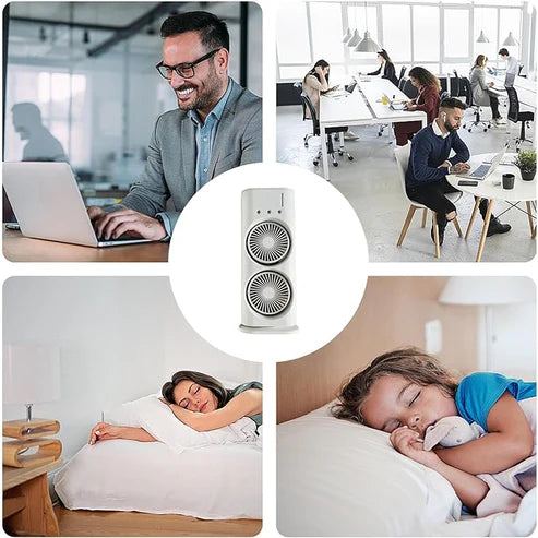 💨 Double Ended Spray Fan – Dual Cooling Power with Mist & Breeze!