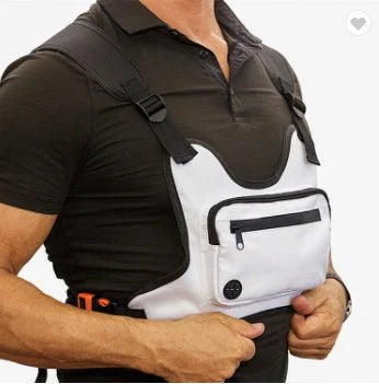 "Workout Vest Bag, Sport Jogging Chest Pack"