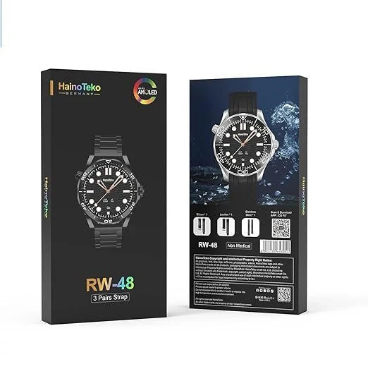 Haino Teko RW-48 Smart Watch ©طريقة جديدة للثقة
