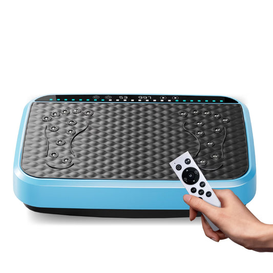 USA Vibration Plate Exercise Machine, Whole Body Fitness Platform For Lymphatic Drainage, Vibrating Shaker Board With 120 Speed Levels, Weight Loss And Fat Burner Workout Equipment For Women And Menwhite